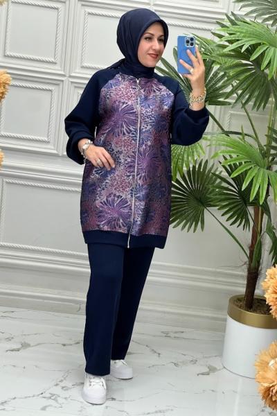 120238 Tunik Takım Lacivert