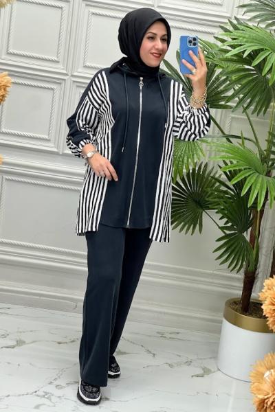 70081 Tunik Takım Antrasit